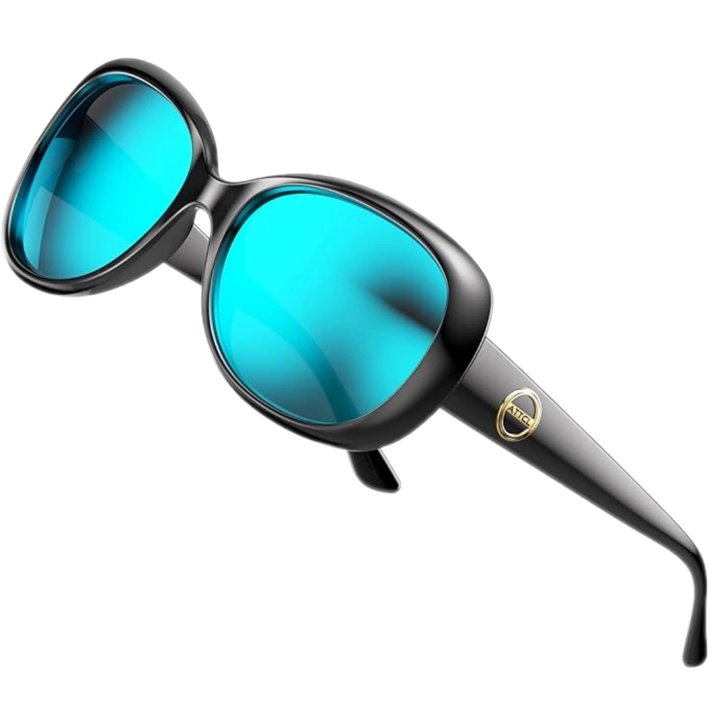 ATTCL Womens Classic Polarized Sunglasses for Women Trendy Oversized Sunglass with UV Protection